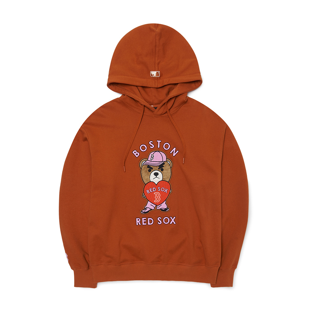 MLB 連帽上衣 帽T Mega Bear系列 紅襪/洋基隊 (3AHDE0136-兩款任選)【官方旗艦店】 歷史價格詳細信息