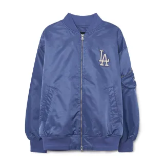 MLB 夾克 鋪棉外套 棒球外套 外套 深藍 極稀有 老品 復古 古著 vintage 歷史價格詳細信息