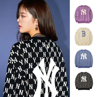 MLB 背後大Logo長袖大學T 紐約洋基隊 (3AMTB0224-50CRS)【官方旗艦店】 歷史價格詳細信息