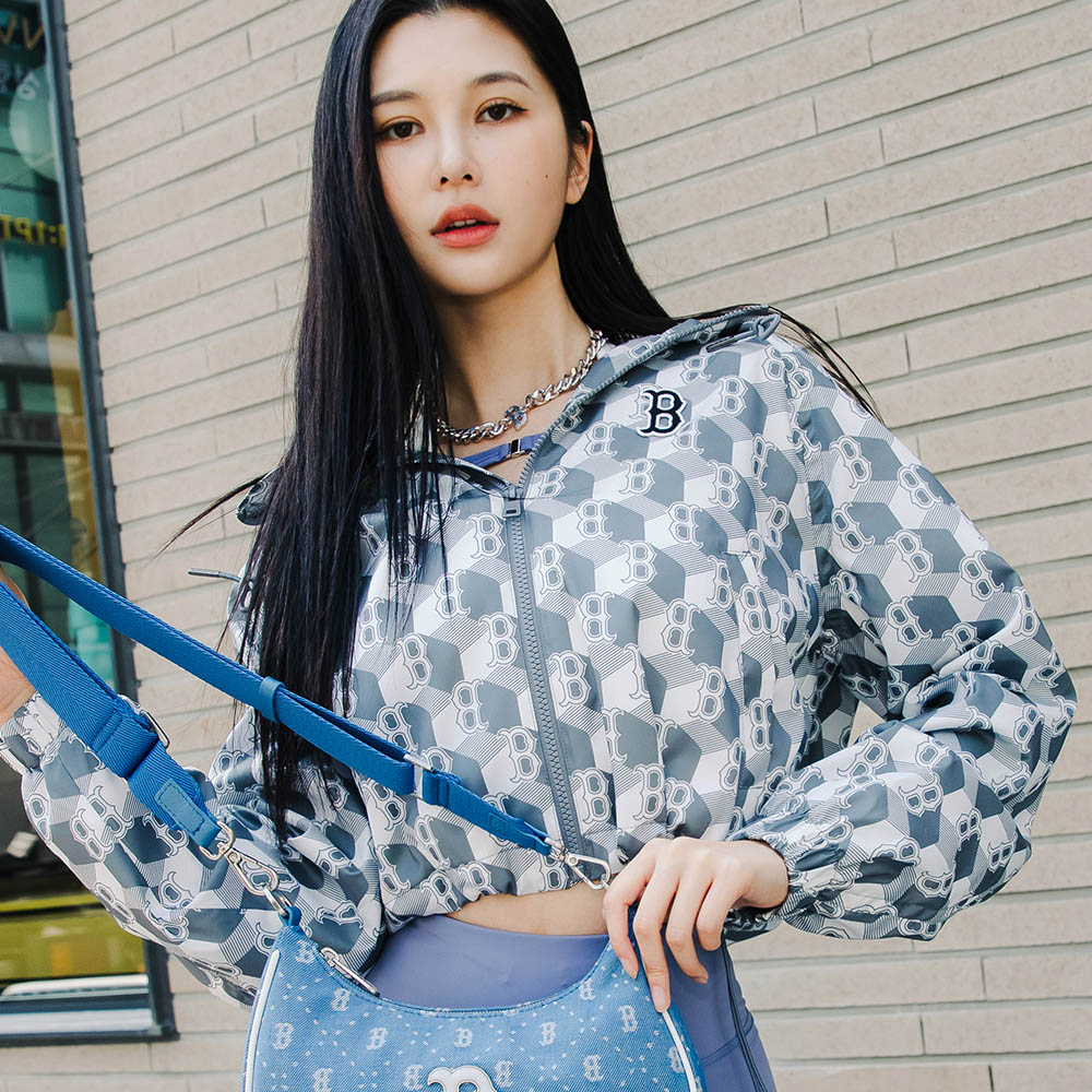 MLB 女版防風外套 MONOGRAM系列 紅襪/道奇隊 (3FWJM0431-兩色任選)【官方旗艦店】 歷史價格詳細信息