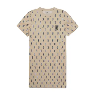 MLB 連身裙 長版上衣 MONOGRAM系列 紅襪/洋基隊 (3FOPM0334-三色任選)【官方旗艦店】 歷史價格詳細信息