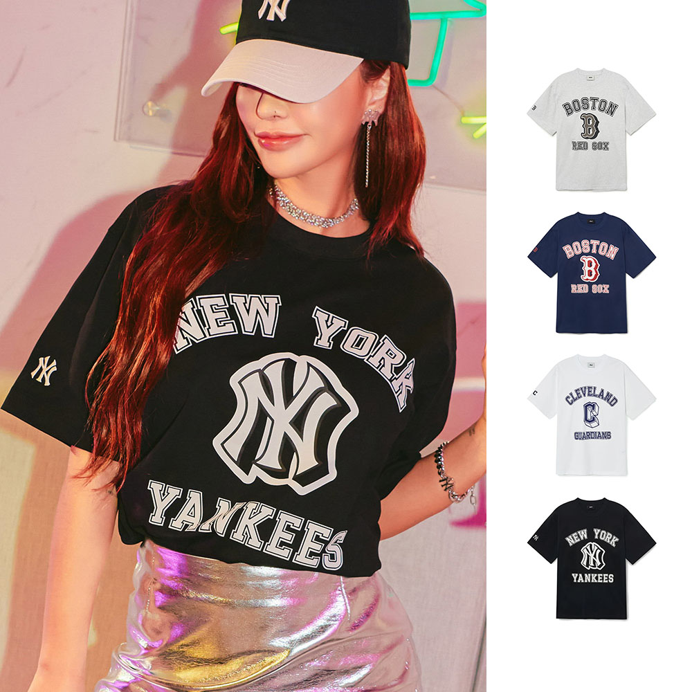 MLB 短袖T恤 Varsity系列 道奇/紅襪/洋基隊 (3ATSV0533-四色任選)【官方旗艦店】 歷史價格詳細信息
