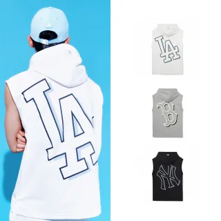 【MLB】背後大Logo連帽上衣 帽T 洋基/道奇隊(3AHDB0521-3款任選) 歷史價格詳細信息