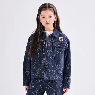 【MLB】MONOGRAM牛仔丹寧短褲 Checkerboard系列 紐約洋基隊(3FDPM0323-50BLS) 歷史價格詳細信息
