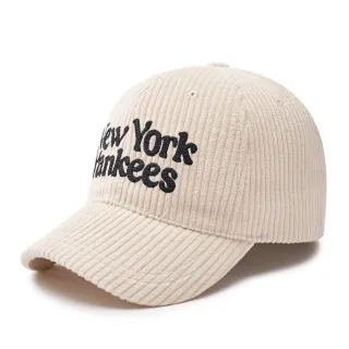 【MLB】N-COVER 可調式軟頂燈芯絨棒球帽 Varsity系列 紐約洋基隊(3ACPWC236-50BGL) 價格比較,價格查詢,歷史價格詳細信息