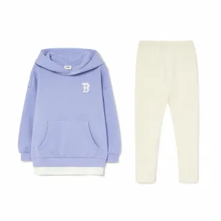 【MLB】童裝 運動褲 休閒長褲 Monogram系列 波士頓紅襪隊(7APTMT344-43MGL) 歷史價格詳細信息