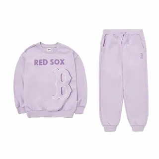 【MLB】童裝 運動褲 休閒長褲 Monogram系列 波士頓紅襪隊(7APTMT344-43MGL) 歷史價格詳細信息