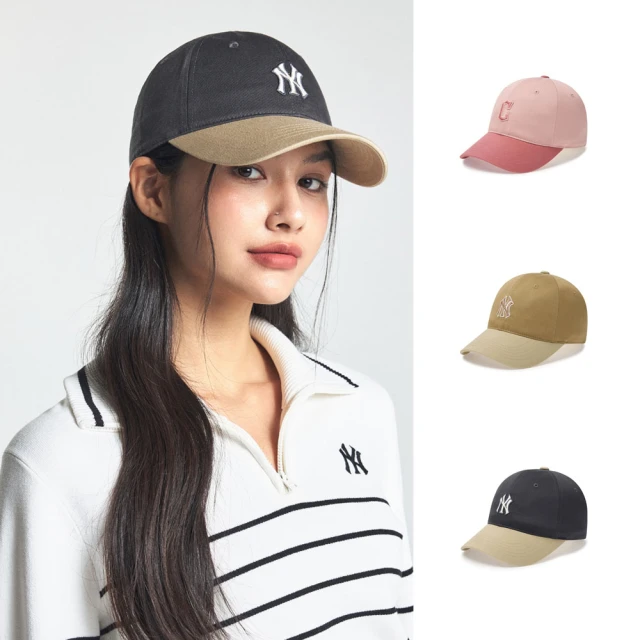 【MLB】可調式軟頂棒球帽 紐約洋基隊(3ACPC013N-50GND) 歷史價格詳細信息