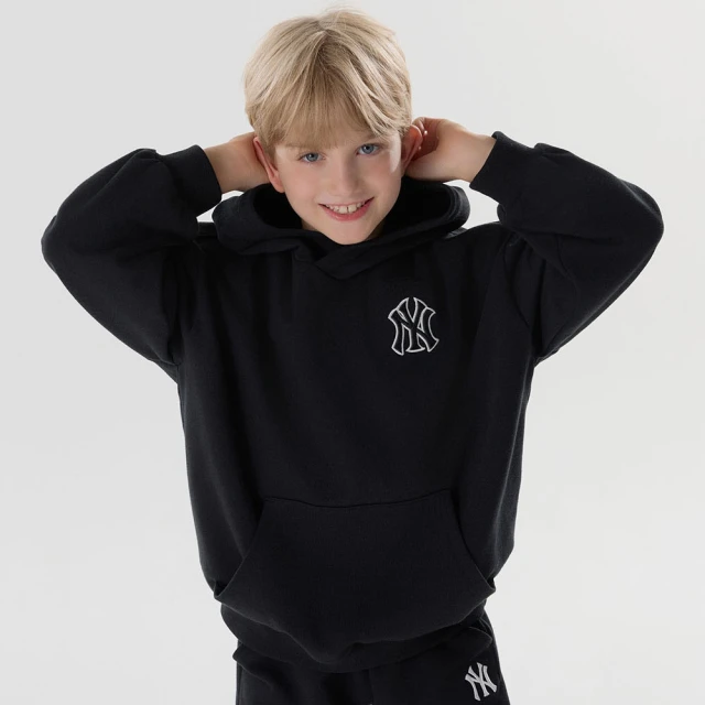 【MLB】童裝 小Logo帽T 紐約洋基隊(7AHDB0144-50PKL) 歷史價格詳細信息