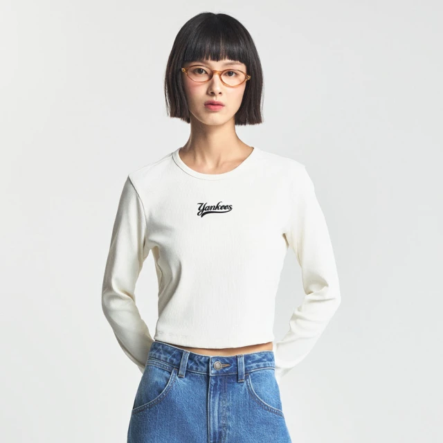 MLB 女版長袖T恤 紐約洋基隊 (3FTSB2134-50CRS)【官方旗艦店】 歷史價格詳細信息