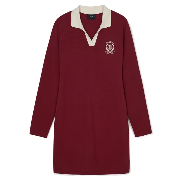 【MLB】連身裙 長版上衣 波士頓紅襪隊(3FOP61023-43BKS) 歷史價格詳細信息