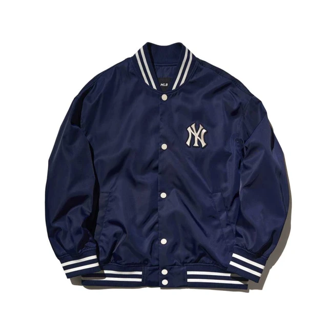 MLB 夾克 鋪棉外套 棒球外套 外套 深藍 極稀有 老品 復古 古著 vintage 歷史價格詳細信息