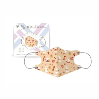 【天心】成人3D立體醫療口罩 聖誕節-白色聖誕 30入/盒 歷史價格詳細信息