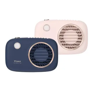 Timo 復古相機造型上吹式頸掛風扇-紳士黑 歷史價格詳細信息