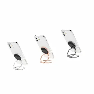 台隆手創館 E.B.MADE 360度折疊式手機支架(黑/玫瑰金/銀) 歷史價格詳細信息