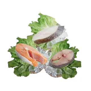 【賣魚的家】鮭魚比目魚土魠多選擇任選超值組 15片組共3包(1350-1500g/組) 歷史價格詳細信息