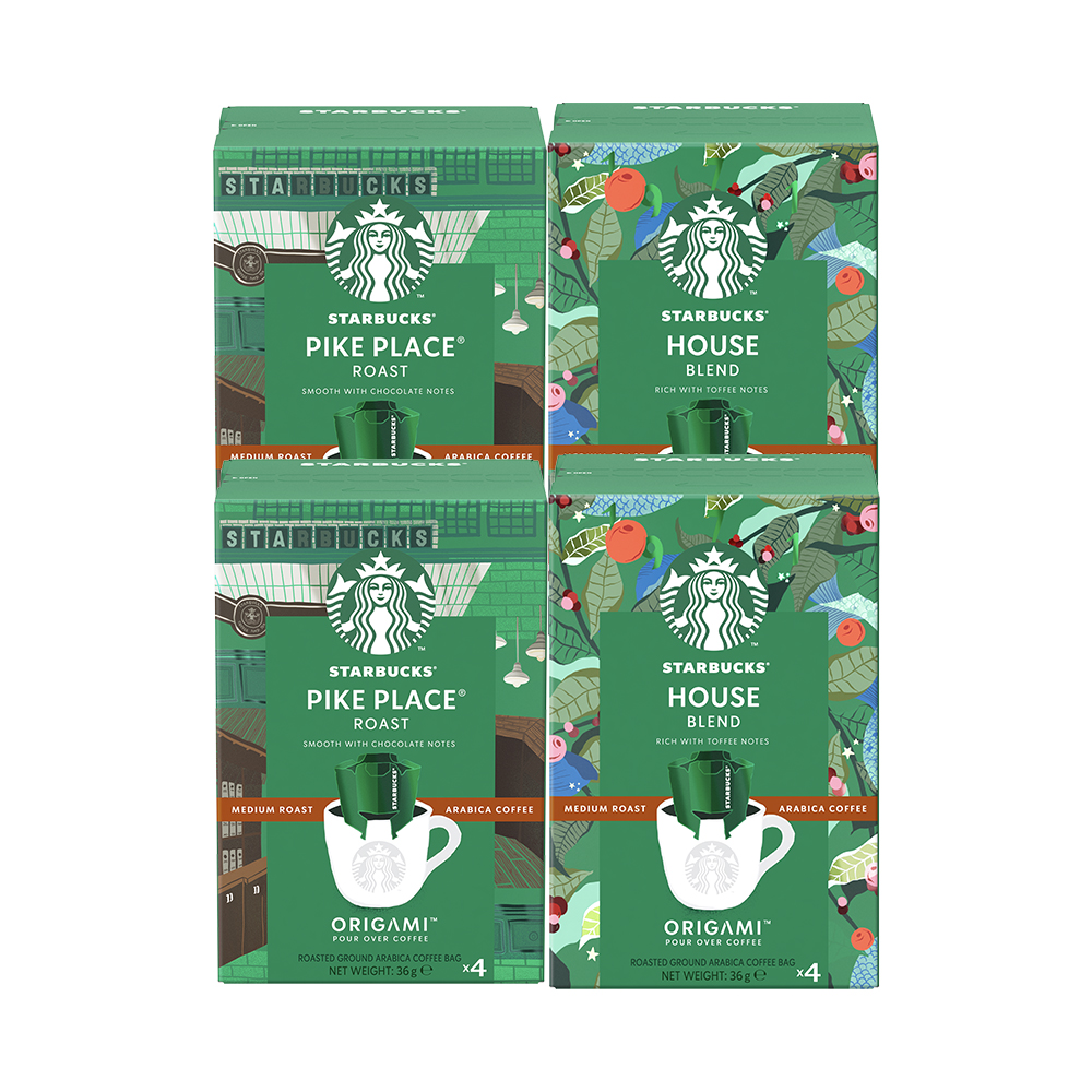 星巴克濾掛咖啡-派克市場烘焙咖啡(4x9g) 歷史價格詳細信息