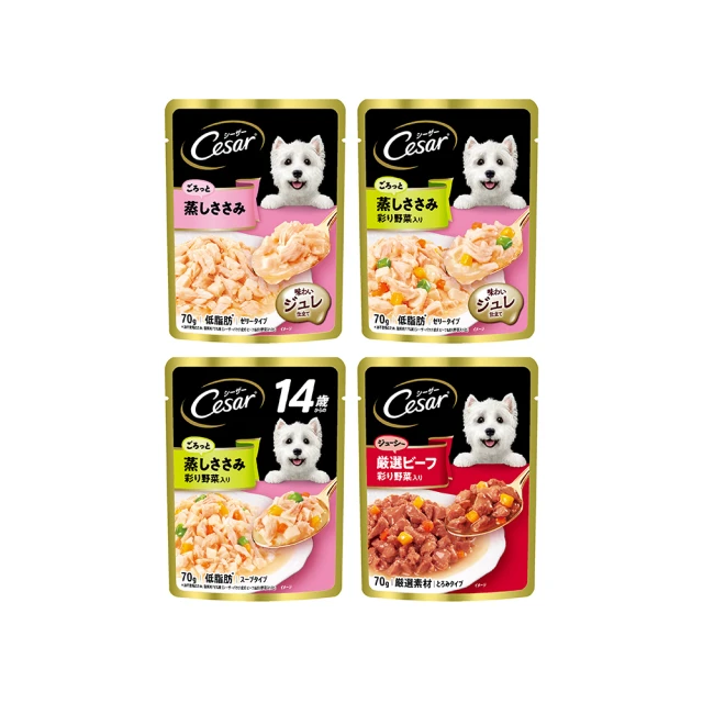 【Cesar西莎】蒸鮮包 70g*4入 寵物/狗罐頭/狗食 歷史價格詳細信息