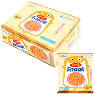 ENAAK 韓式小雞麵(勁辣味)增量盒裝28gx24包 韓國小雞麵 點心麵 零食 追劇必備【小三美日】DS020594 歷史價格詳細信息