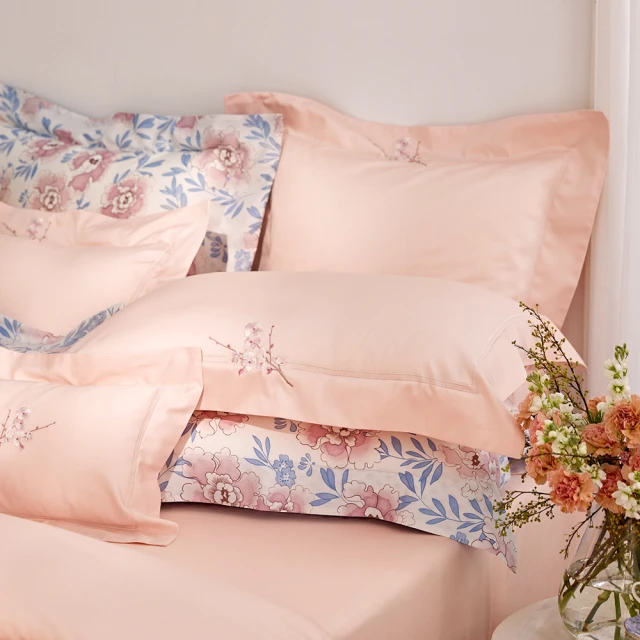 【WEDGWOOD】400織長纖棉刺繡床包被套枕套四件組-多款任選(雙人) 歷史價格詳細信息