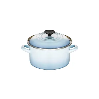 LE CREUSET-琺瑯便利湯鍋20cm (海洋之花-金頭-內鍋白) 歷史價格詳細信息