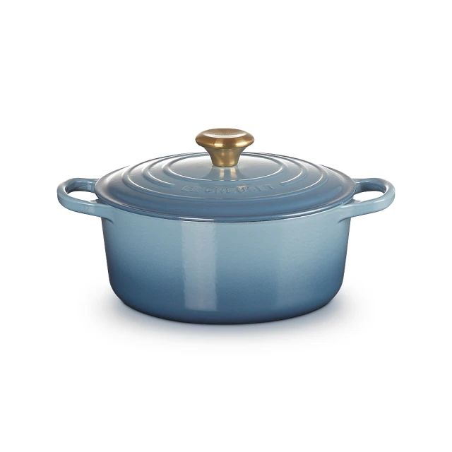 Le Creuset 琺瑯鑄鐵典藏圓鍋 24cm 4.2L 貝殼粉 法國製 歷史價格詳細信息