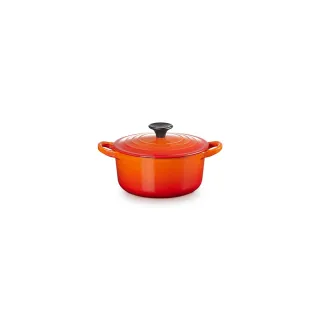 LE CREUSET-琺瑯鑄鐵鍋圓鍋 14cm  (櫻桃紅-電木頭-內鍋白) 歷史價格詳細信息