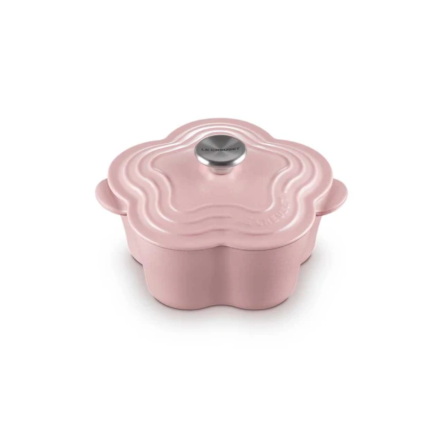 Le Creuset 山茶花鑄鐵鍋 20cm 2L 柔粉紫 花型鋼頭 法國製+蕾絲花恬系列 圓形淺盤 19cm 柔粉紫 歷史價格詳細信息
