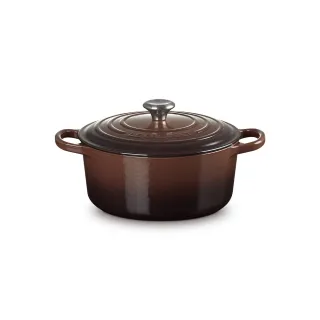 【Le Creuset】典藏琺瑯鑄鐵鍋圓鍋 22cm(綠光森林-鋼頭) 歷史價格詳細信息