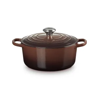 【Le Creuset】典藏琺瑯鑄鐵鍋圓鍋 22cm(綠光森林-鋼頭) 歷史價格詳細信息
