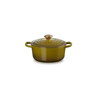 【Le Creuset】典藏琺瑯鑄鐵鍋圓鍋 22cm(綠光森林-鋼頭) 歷史價格詳細信息