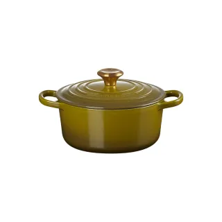 【Le Creuset】典藏琺瑯鑄鐵鍋圓鍋 22cm(綠光森林-鋼頭) 歷史價格詳細信息