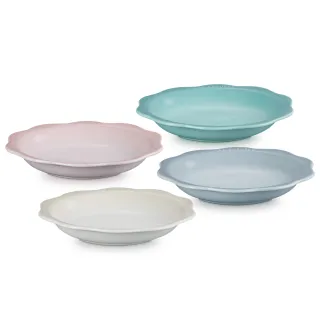 LE CREUSET-瓷器蕾絲花語系列蛋糕架17cm (蛋白霜/銀灰藍/悠然綠/貝殼粉) 歷史價格詳細信息