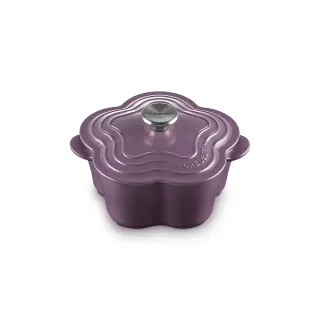 Le Creuset 山茶花鑄鐵鍋 20cm 2L 柔粉紫 花型鋼頭 法國製+蕾絲花恬系列 圓形淺盤 19cm 柔粉紫 歷史價格詳細信息
