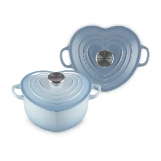 【Le Creuset】琺瑯鑄鐵鍋愛心燉飯鍋20cm(薔薇-心型淡金頭-內鍋白) 歷史價格詳細信息