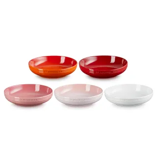 LE CREUSET-瓷器輕虹霓彩系列深圓盤20cm-雪花白 歷史價格詳細信息