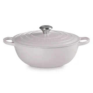 【Le Creuset】典藏琺瑯鑄鐵鍋媽咪鍋26cm(薔薇/錦葵紫/蛋白霜/櫻桃紅/貝殼粉) 歷史價格詳細信息