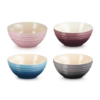 LE CREUSET-瓷器里維埃拉系列英式馬克杯組350ml - 4入組 (地中海藍/加勒比海藍/蛋白霜/杏桃黃) 歷史價格詳細信息