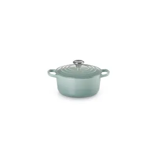 【Le Creuset】典藏琺瑯鑄鐵鍋圓鍋 22cm(綠光森林-鋼頭) 歷史價格詳細信息