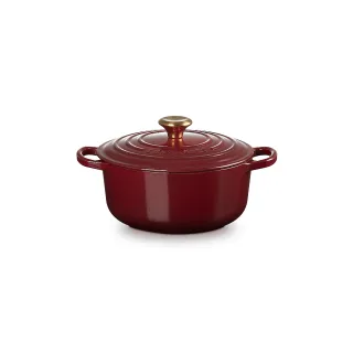 【Le Creuset】典藏琺瑯鑄鐵鍋圓鍋 22cm(綠光森林-鋼頭) 歷史價格詳細信息