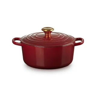 【Le Creuset】典藏琺瑯鑄鐵鍋圓鍋 22cm(綠光森林-鋼頭) 歷史價格詳細信息