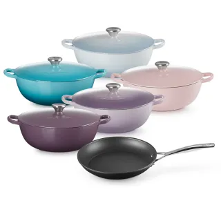 LE CREUSET-琺瑯鑄鐵鍋媽咪鍋24cm (多色任選) 歷史價格詳細信息