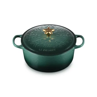 Le Creuset 歡樂耶誕系列 典藏圓形鑄鐵鍋 湯鍋 燉鍋 炒鍋 24cm 4.2L 棉花白 金頭 法國製 歷史價格詳細信息