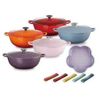 LE CREUSET-琺瑯鑄鐵鍋媽咪鍋24cm (多色任選) 歷史價格詳細信息