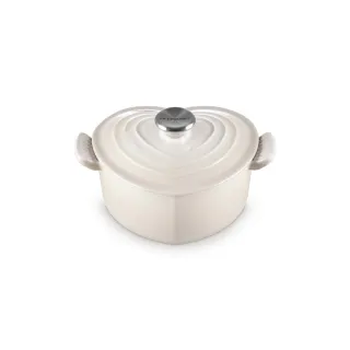 【Le Creuset】琺瑯鑄鐵鍋愛心燉飯鍋20cm(薔薇-心型淡金頭-內鍋白) 歷史價格詳細信息