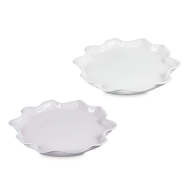 LE CREUSET-瓷器雪人造型點心盤 19cm(貝殼粉) 歷史價格詳細信息