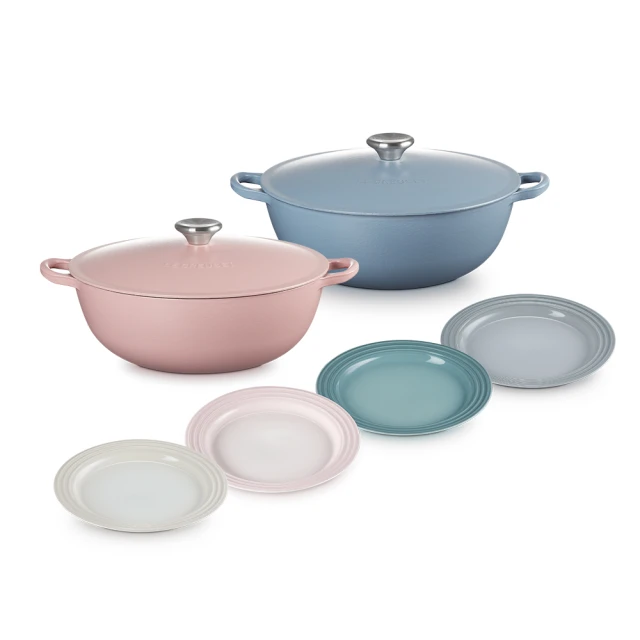 Le Creuset 琺瑯鑄鐵媽咪鍋 22cm 2.6L 礦石藍 法國製 歷史價格詳細信息