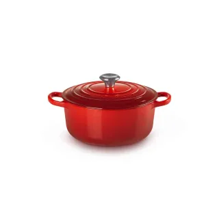 【Le Creuset】典藏琺瑯鑄鐵鍋圓鍋 22cm(綠光森林-鋼頭) 歷史價格詳細信息