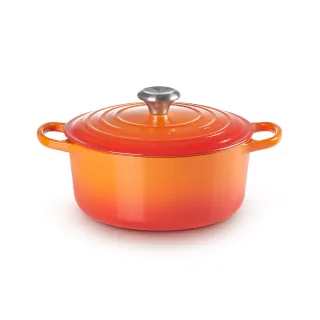 【Le Creuset】典藏琺瑯鑄鐵鍋圓鍋 22cm(綠光森林-鋼頭) 歷史價格詳細信息