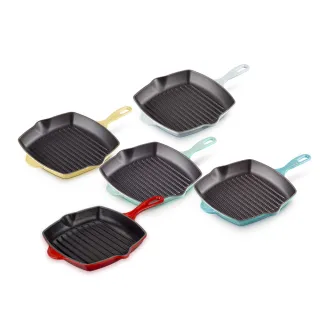 LE CREUSET-琺瑯鑄鐵鍋單柄方烤盤26cm (閃亮黃) 歷史價格詳細信息